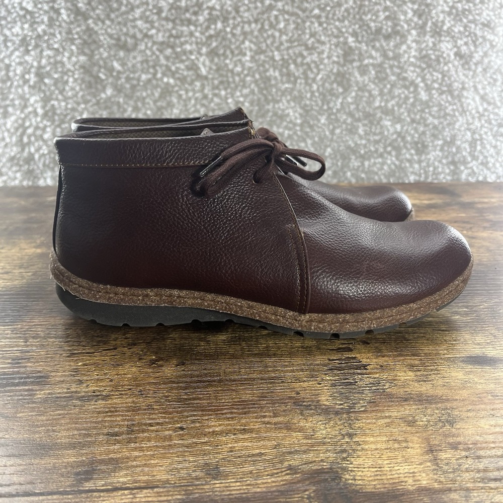 Boc Born Concept Shoes Womens 8.5M Nadia Chukka Comfort Boots Walking Brown - Picture 2 of 11